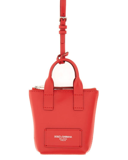 LEATHER "MINIBAG" CHARM
