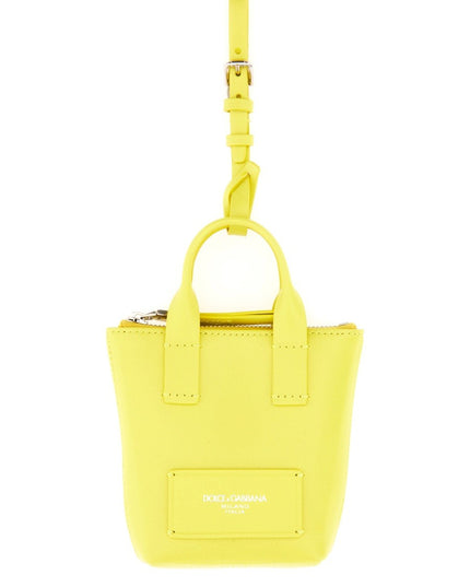 LEATHER "MINIBAG" CHARM