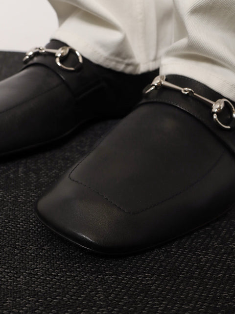 Leather Ragazzo loafers