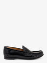Leather Scrunch loafers