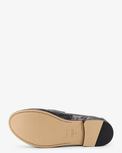 Leather Scrunch loafers