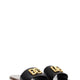 LEATHER SLIDE SANDAL