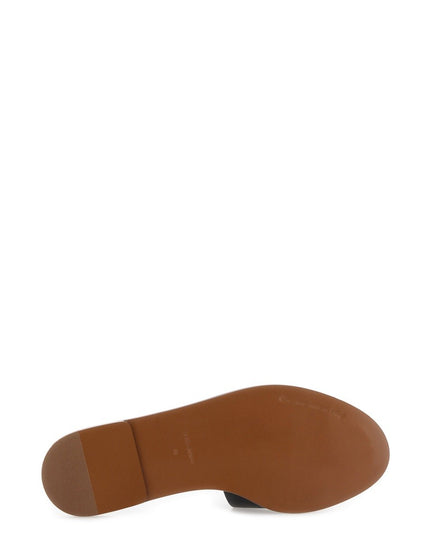 LEATHER SLIDE SANDAL