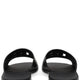 LEATHER SLIDE WITH LOGO