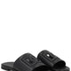 LEATHER SLIDE WITH LOGO