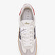 Leather sneakers with suede inserts