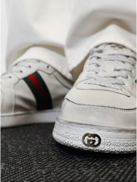 GUCCI Leather Sneakers
