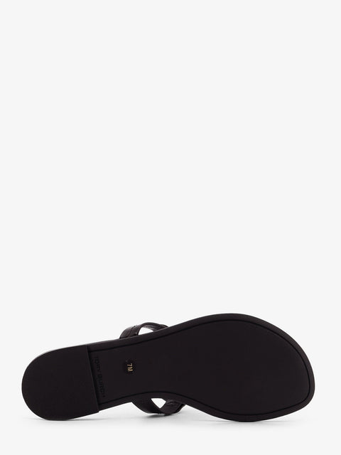 Leather thong sandals