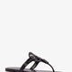 Leather thong sandals
