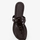 Leather thong sandals