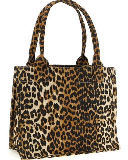 'Leopard' large shopping bag