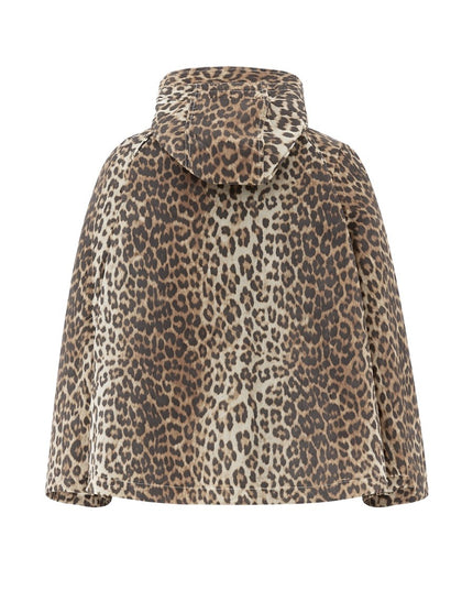 GIACCA CON STAMPA LEOPARDATA