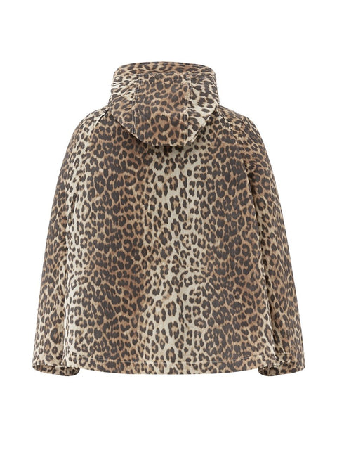 GIACCA CON STAMPA LEOPARDATA