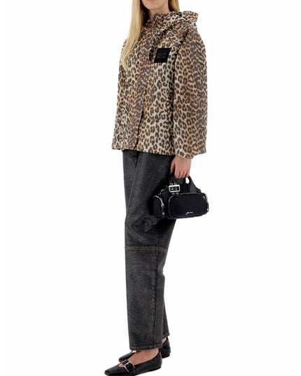 GIACCA CON STAMPA LEOPARDATA