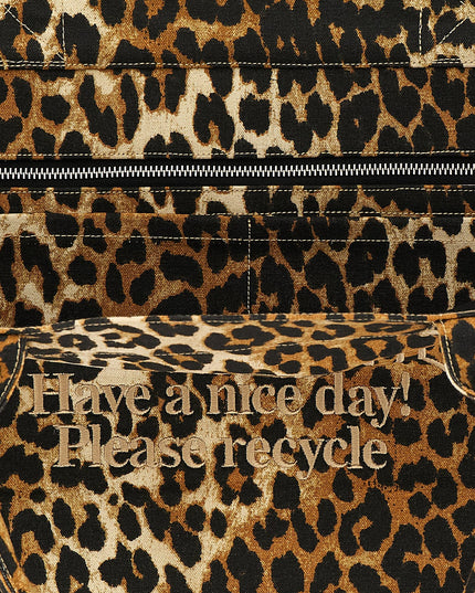 'Leopard XXL' shopping bag