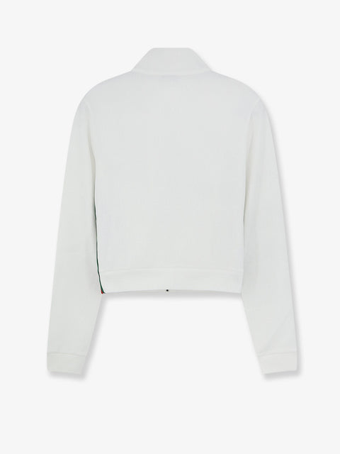 Lightweight ribbed cotton jersey sweatshirt