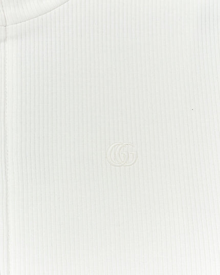 Lightweight ribbed cotton jersey sweatshirt