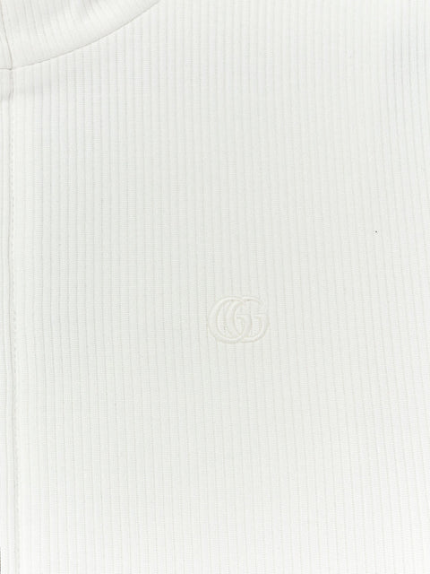 Lightweight ribbed cotton jersey sweatshirt