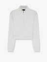 Lightweight ribbed cotton jersey sweatshirt