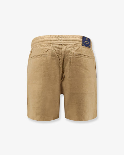 Linen bermuda shorts