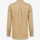 Linen shirt with logo embroidery