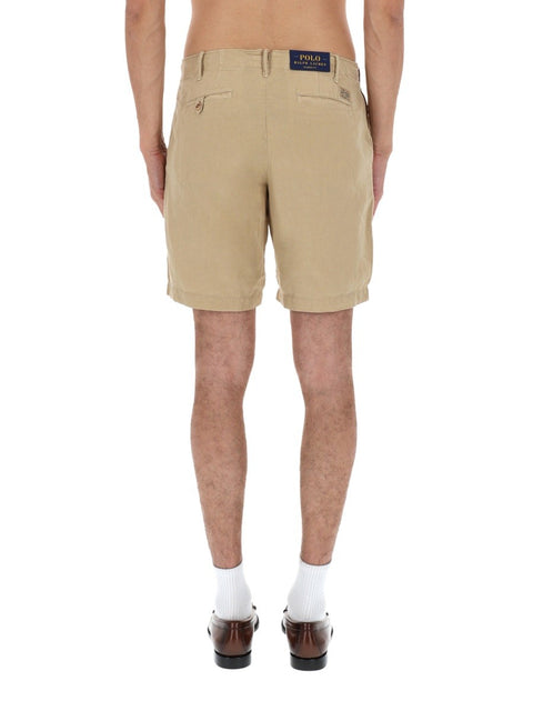 LINEN SHORTS