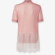 Lingerie cashmere and silk polo shirt