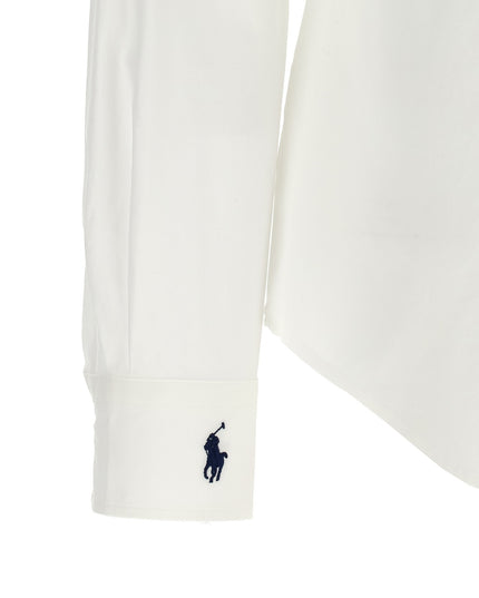 Logo embroidery shirt