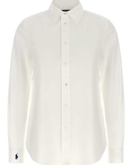 Logo embroidery shirt