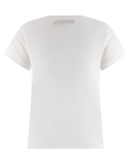 Logo embroidery t-shirt
