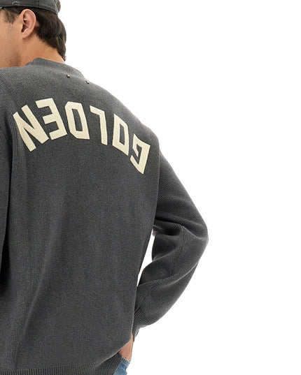 LOGO LAPEL CARDIGAN