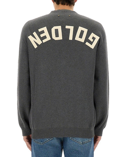 LOGO LAPEL CARDIGAN