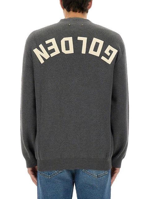 LOGO LAPEL CARDIGAN