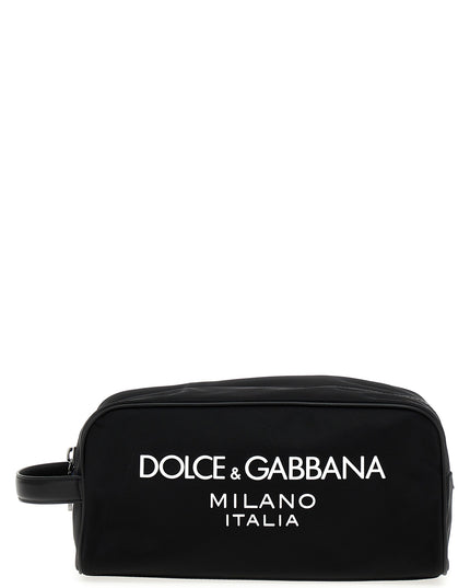 Logo make-up bag