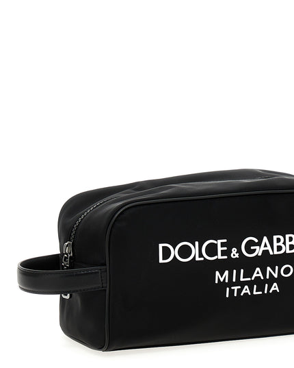 Logo make-up bag