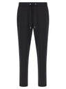 Logo patch joggers