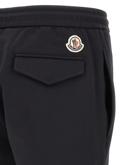 Logo patch joggers