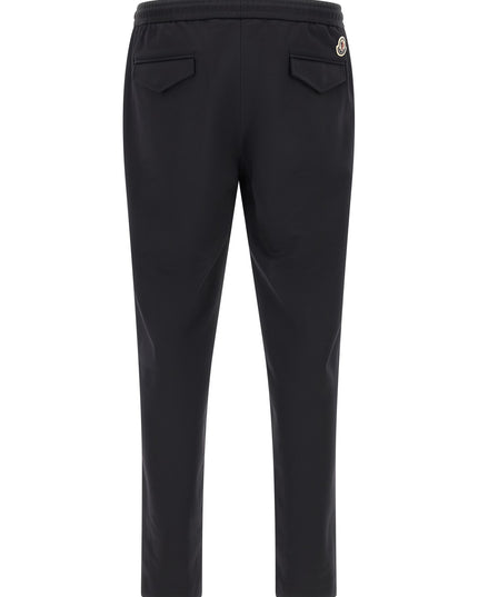 Logo patch joggers