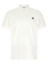 Logo patch polo shirt