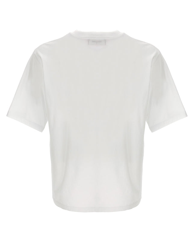 Dsquared2 Logo T-Shirt | Weiss/Schwarz