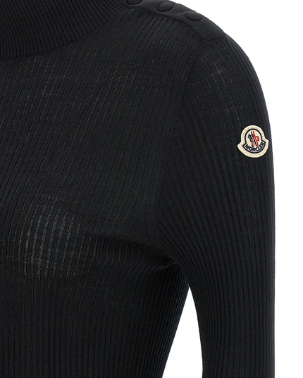 Logo turtleneck sweater