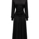 LONG DRESS WITH HIGH NECK