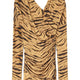 LONG DRESS WITH "ZEBRA" PRINT