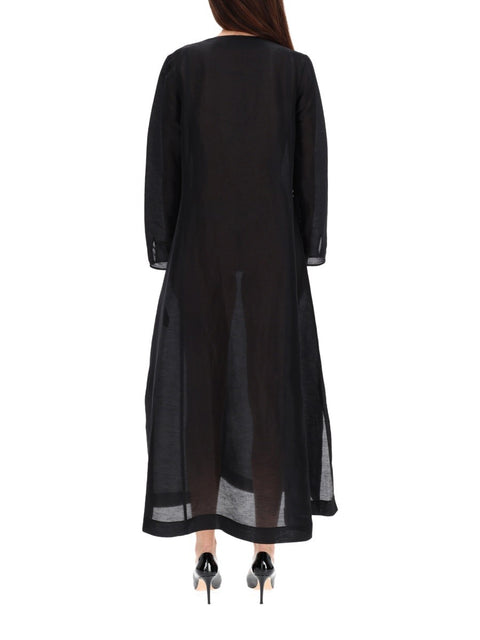 LONG LINEN CAFTAN