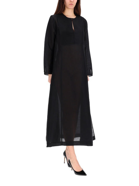 LONG LINEN CAFTAN
