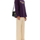 LONG SLEEVE T-SHIRT WITH "CHEZ VALENTINO" PRINT