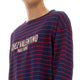 LONG SLEEVE T-SHIRT WITH "CHEZ VALENTINO" PRINT