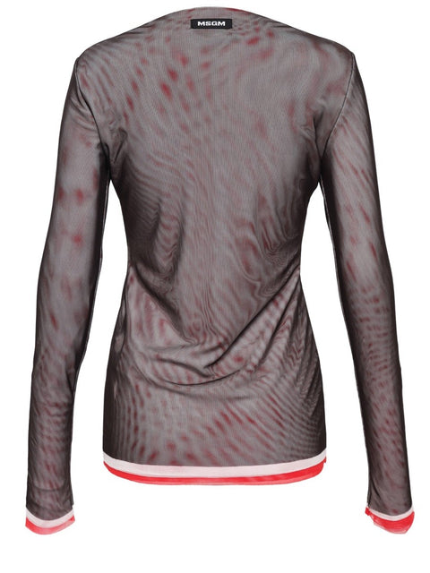 LONG-SLEEVED TOP
