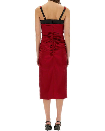 LONGUETTE DRESS WITH CONE CUPS