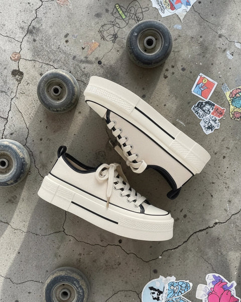 Low-Top Casual Flat Canvas Shoes
